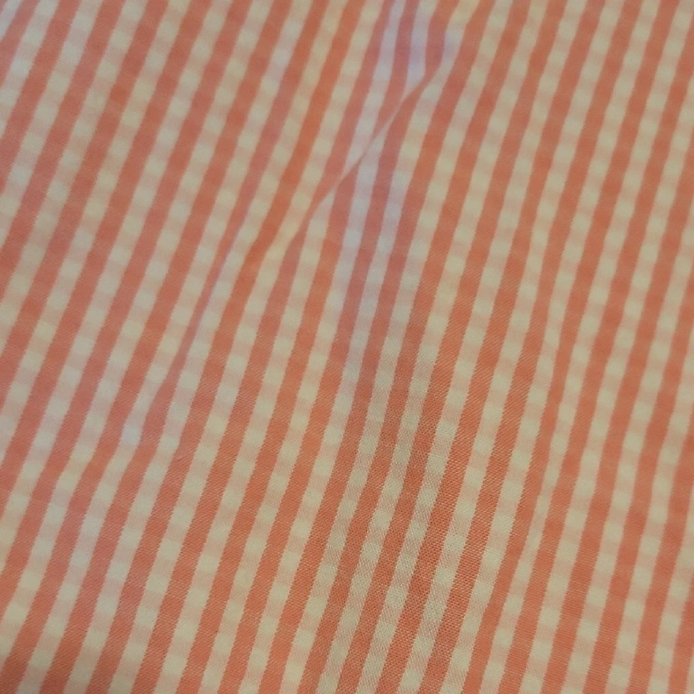 Oshkosh Pink Striped Sleeveless Dress with Floral Embroidery Size 2T Cotton